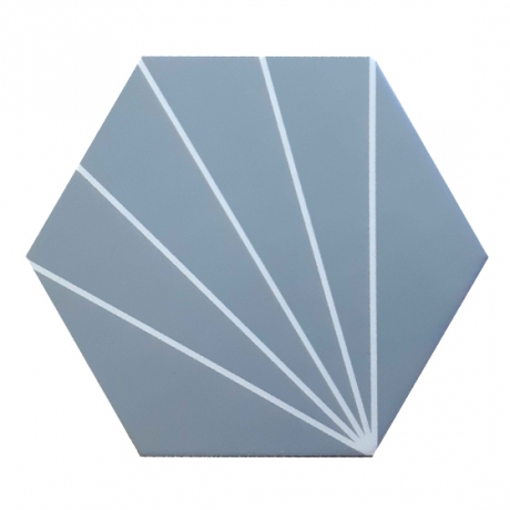 HEXAGON POTTERY TILE GHEXM 26085